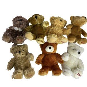 Odd Lot 7 Animal Alley A Century Of Bears Collection Plush Bears Vtg Toys R US